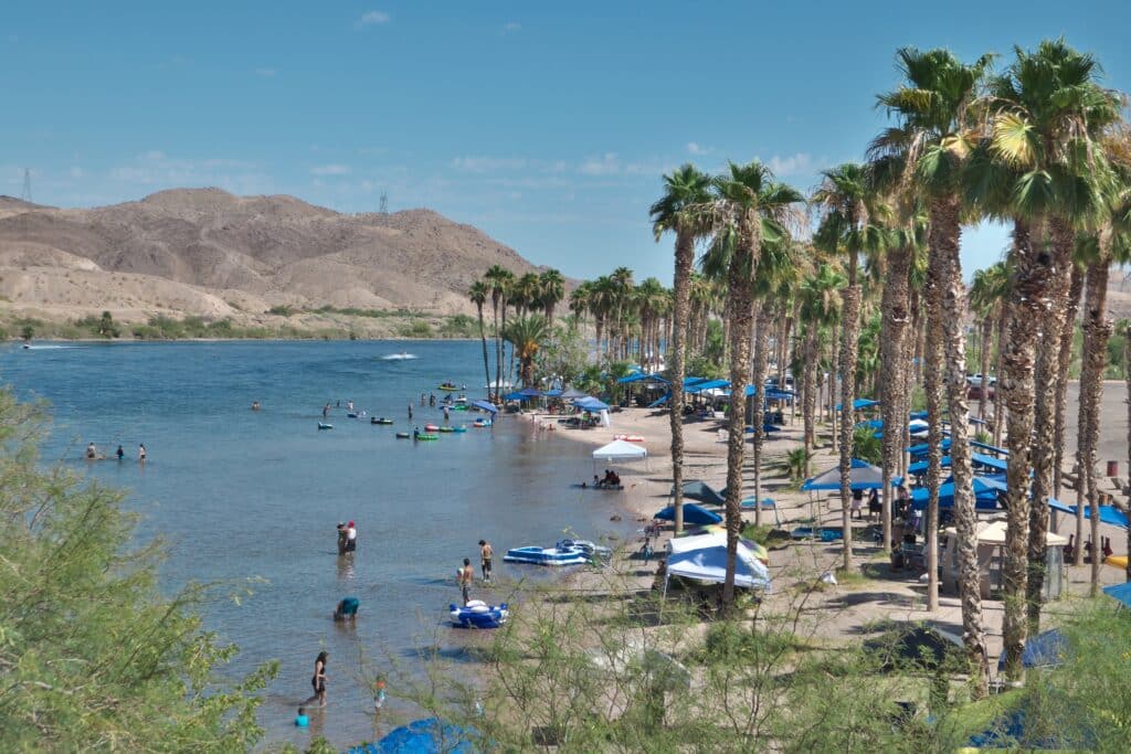 Laughlin, Nevada, USA: Colorado river heritage greenway park and trails.