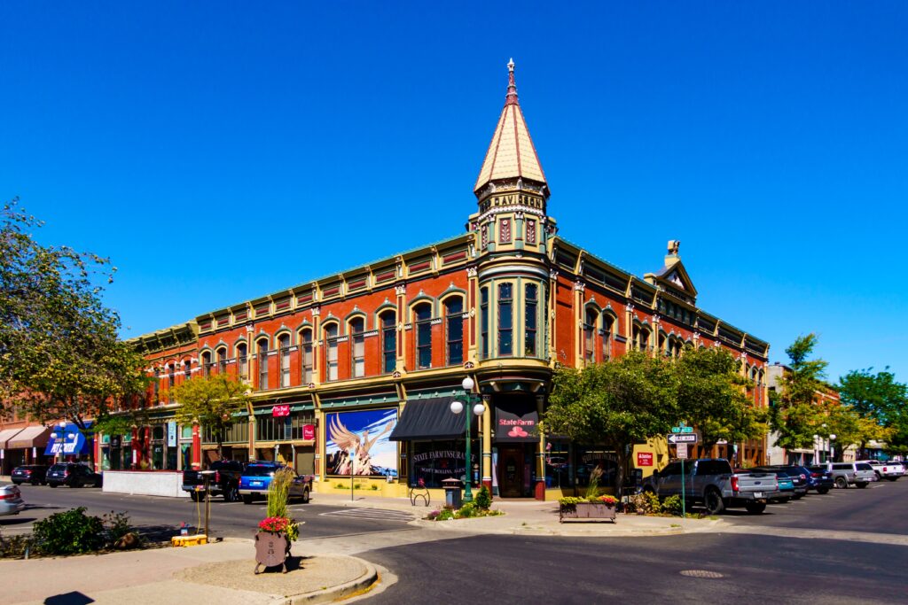 Davidson Building, Ellensburg, Washington State, USA.