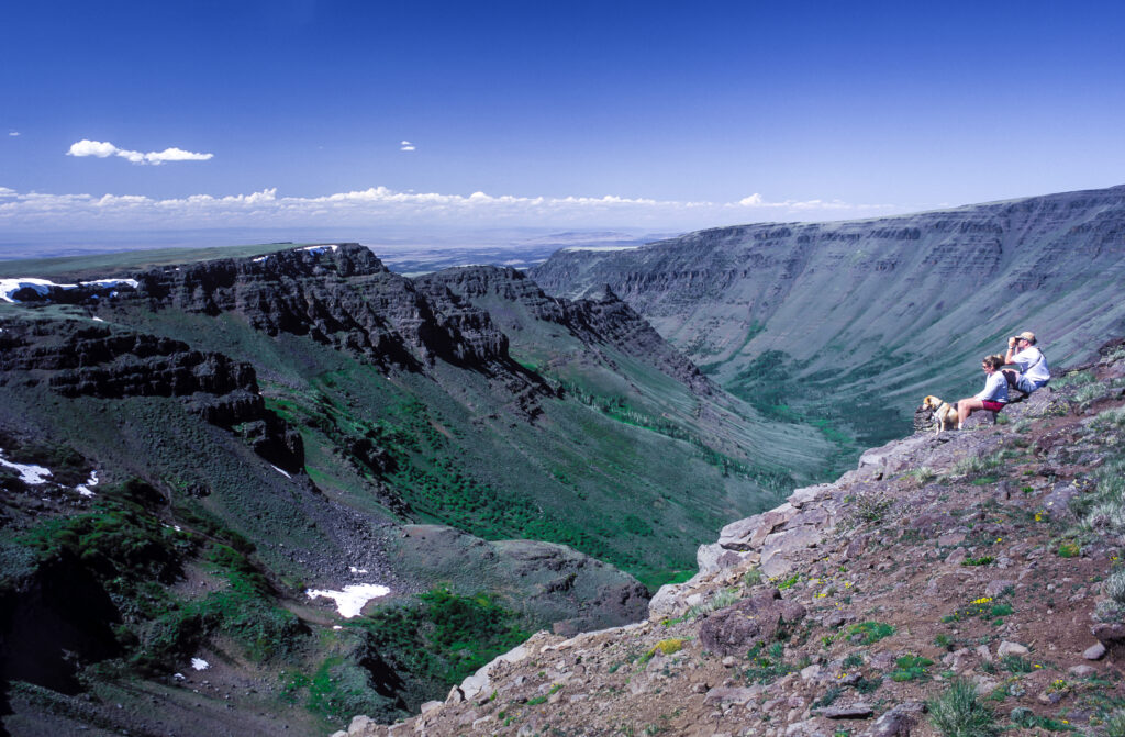 Keiger Gorge in the Steens Mountains, near Frenchglen, Oregon