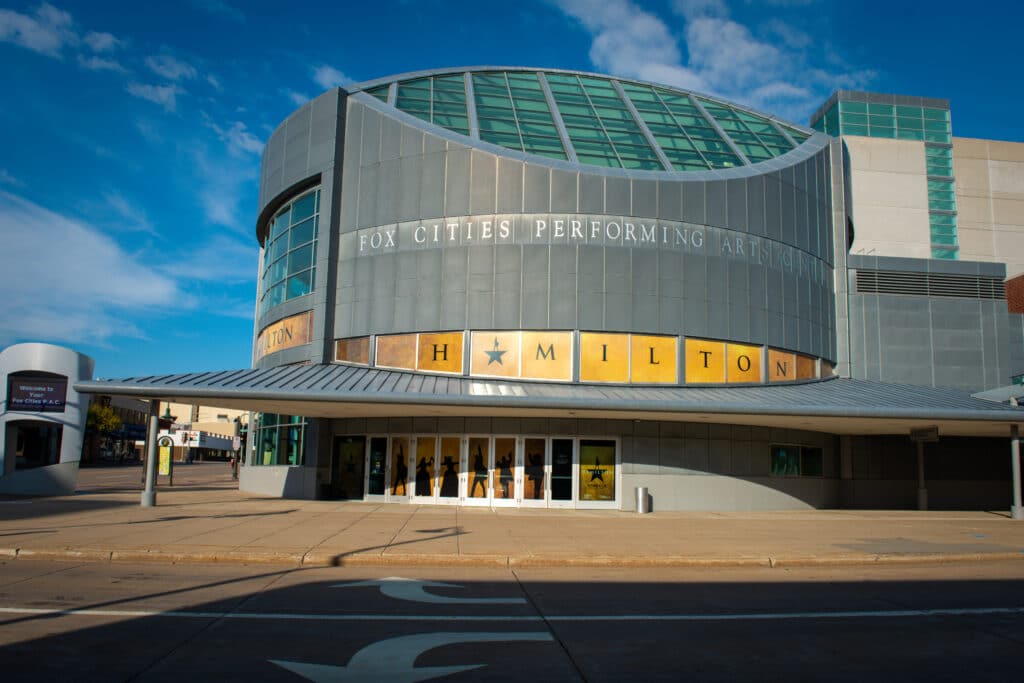 Appleton, WI:  Fox Cities Performing Arts Center featuring Hamiton known as the PAC to the locals