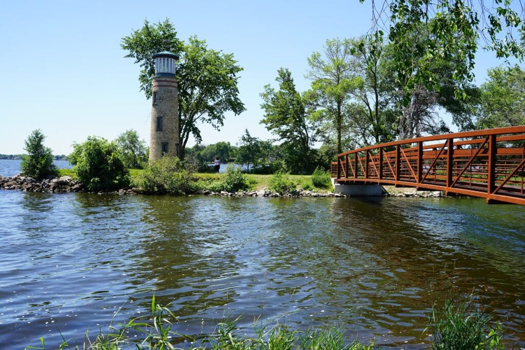Asylum Point Lighthouse
in Oshkosh, Wisconsin 