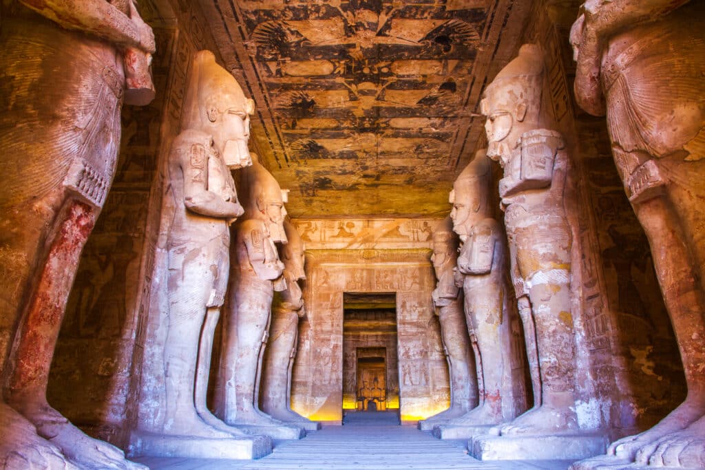 Abu Simbel temples, UNESCO World Heritage site, Aswan, Egypt.