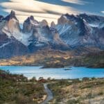 View of Torres Del Paine National Park, Chile.