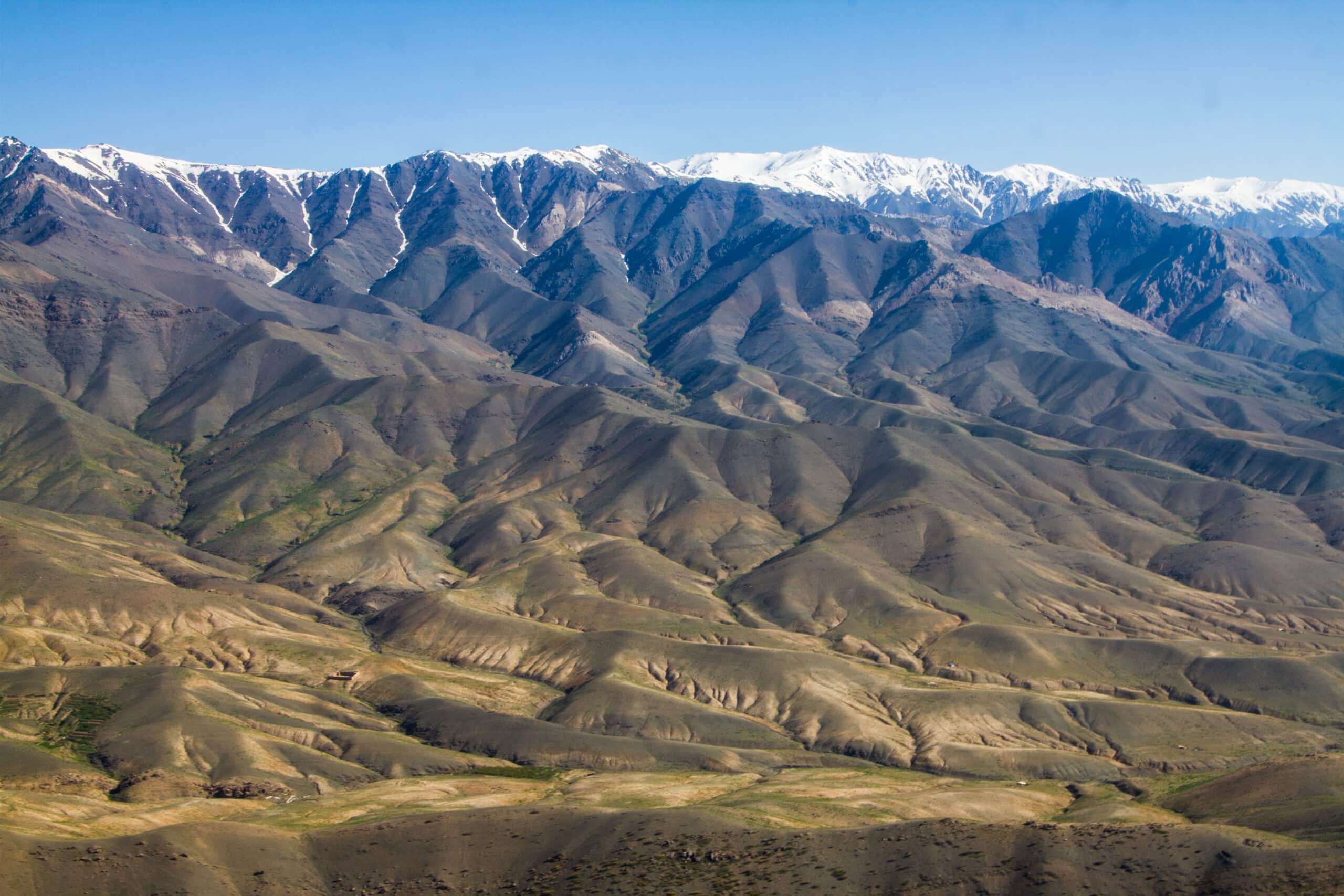 Hindustan mountains view, Afghanistan