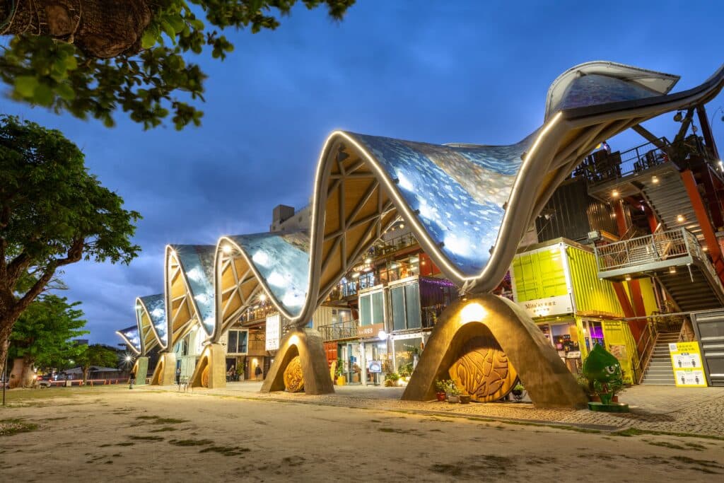  Tiehua Music Village, a place where many of local indigenous residents come together to share arts and music to the community.
