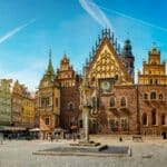 Town Hall on the Market Square, Wroclaw, Poland