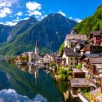 Beautiful Hallstatt in Austrian Alps