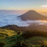 Mount Cameroon, also known as Fako, is the highest mountain in West Africa, standing at about 4,040 meters (13,255 feet). Located near the Gulf of Guinea in southwestern Cameroon.