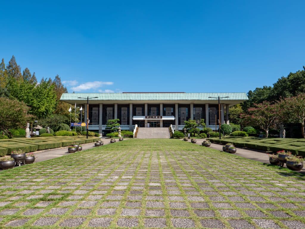 The UN Memorial Cemetery honors soldiers from the Korean War.