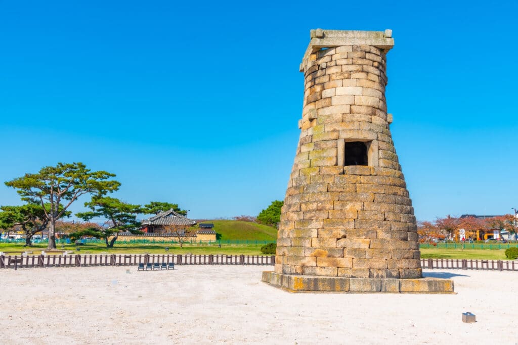 Cheomseongdae Observatory in Gyeongju one of the oldest observatories in Asia