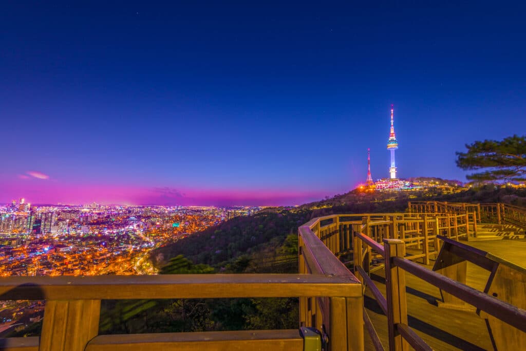 Namsan Tower in Seoul, South Korea
