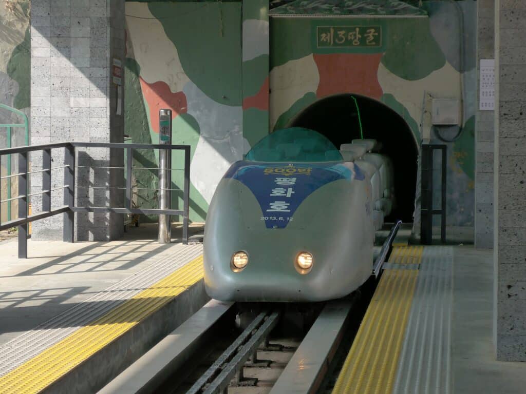 South Korea, Gangwon-do, DMZ - impression from the The 3rd Tunnel