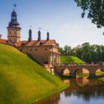 Nyasvizh, a town in Minsk Region, Belarus.