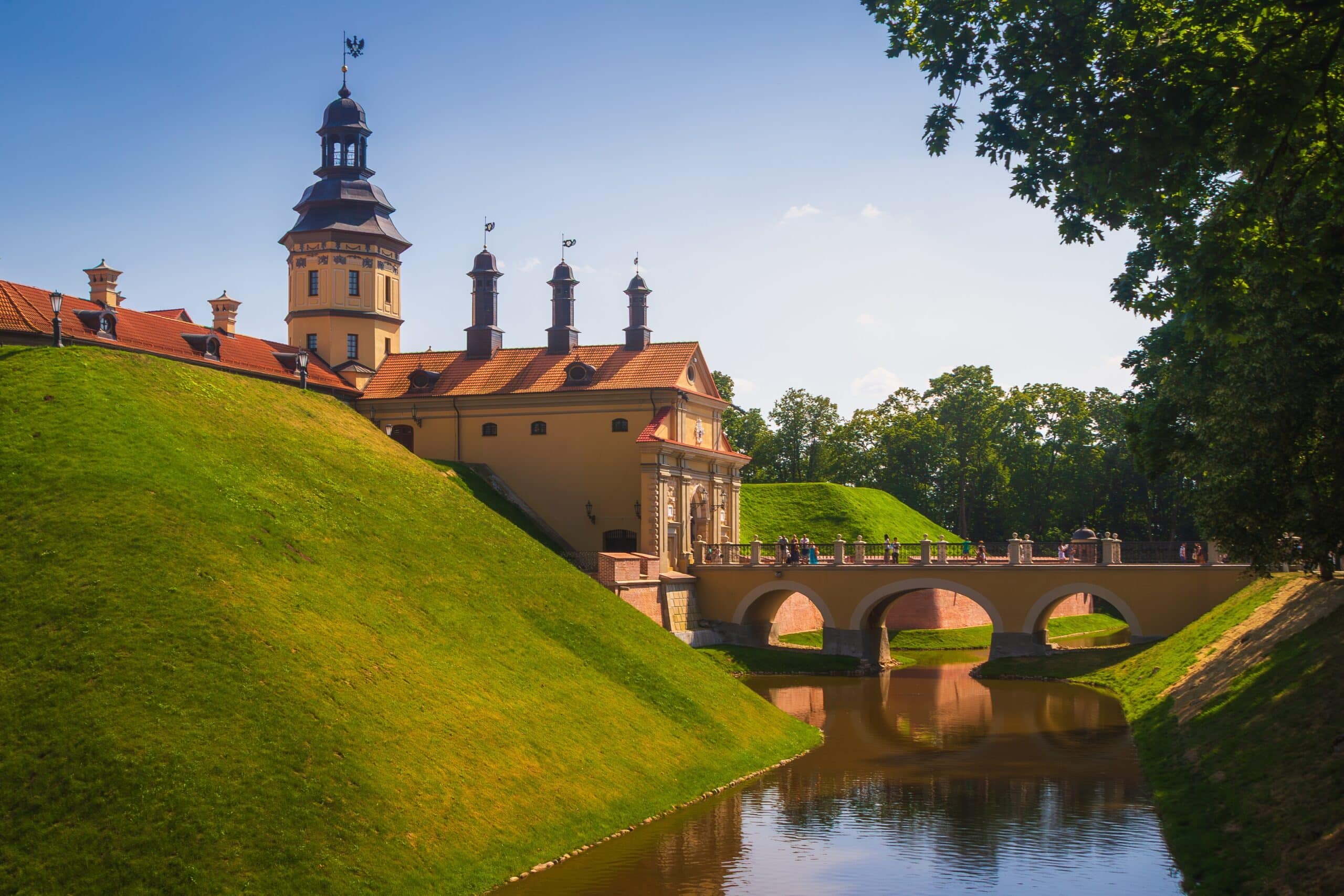 Nyasvizh, a town in Minsk Region, Belarus.