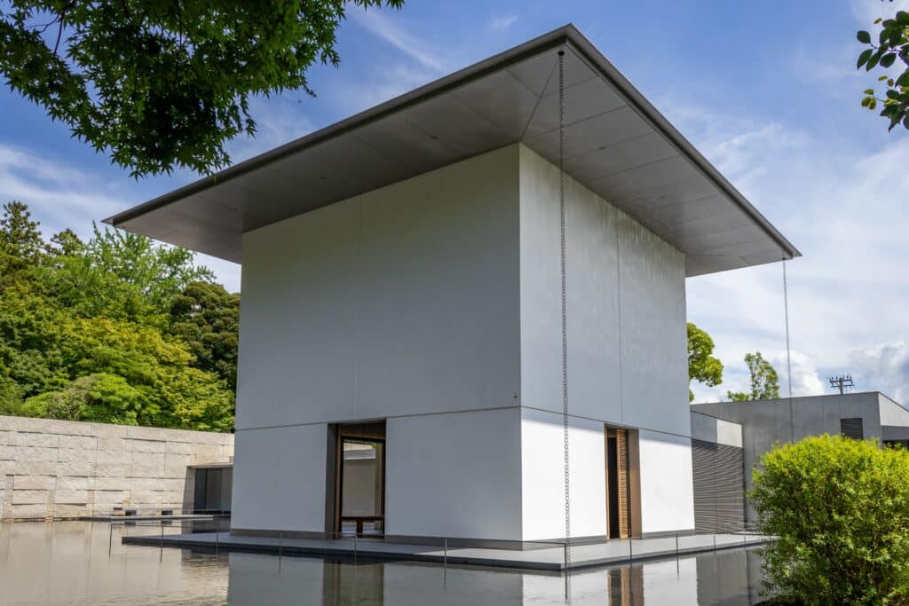 Minimalist architecture of DT Suzuki Museum in Kanazawa