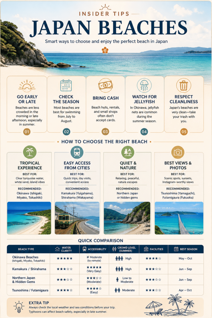 Japan beach insider tips and how to choose the best beach